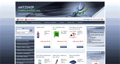 Desktop Screenshot of amtzshop.cz